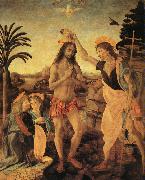 The Baptism of Christ Leonardo  Da Vinci